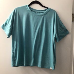 Marc New York MNY Performance Teal BoxyTee Mesh Women's XL Very Soft Top